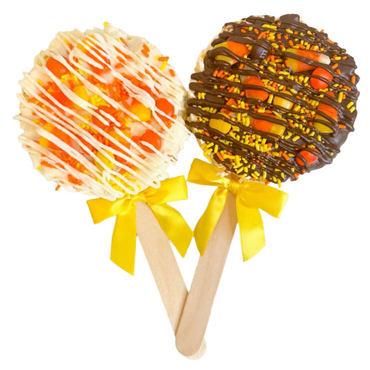 Candy Corn Gourmet Popcorn Pops