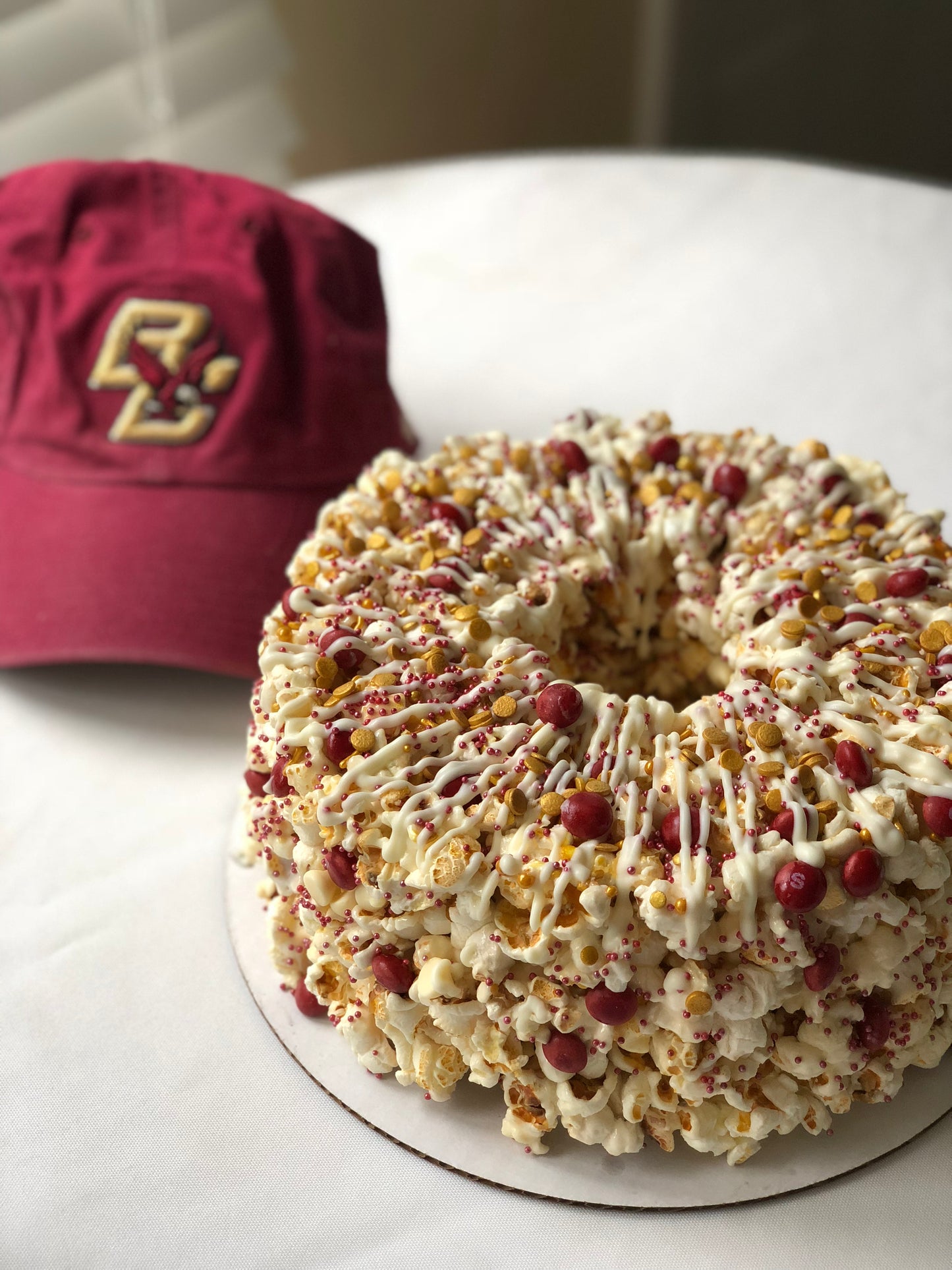 Graduation Gourmet Popcorn Cake