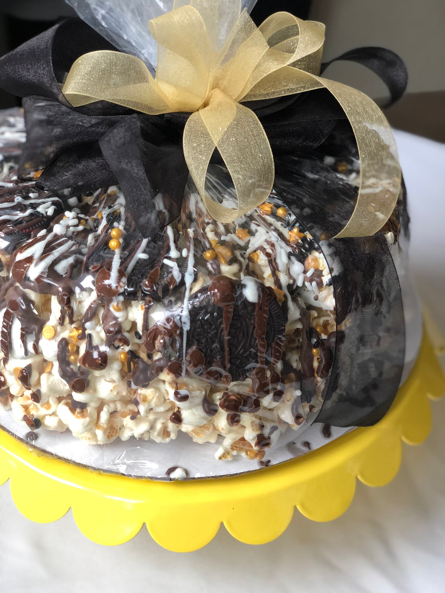 Graduation Gourmet Popcorn Cake