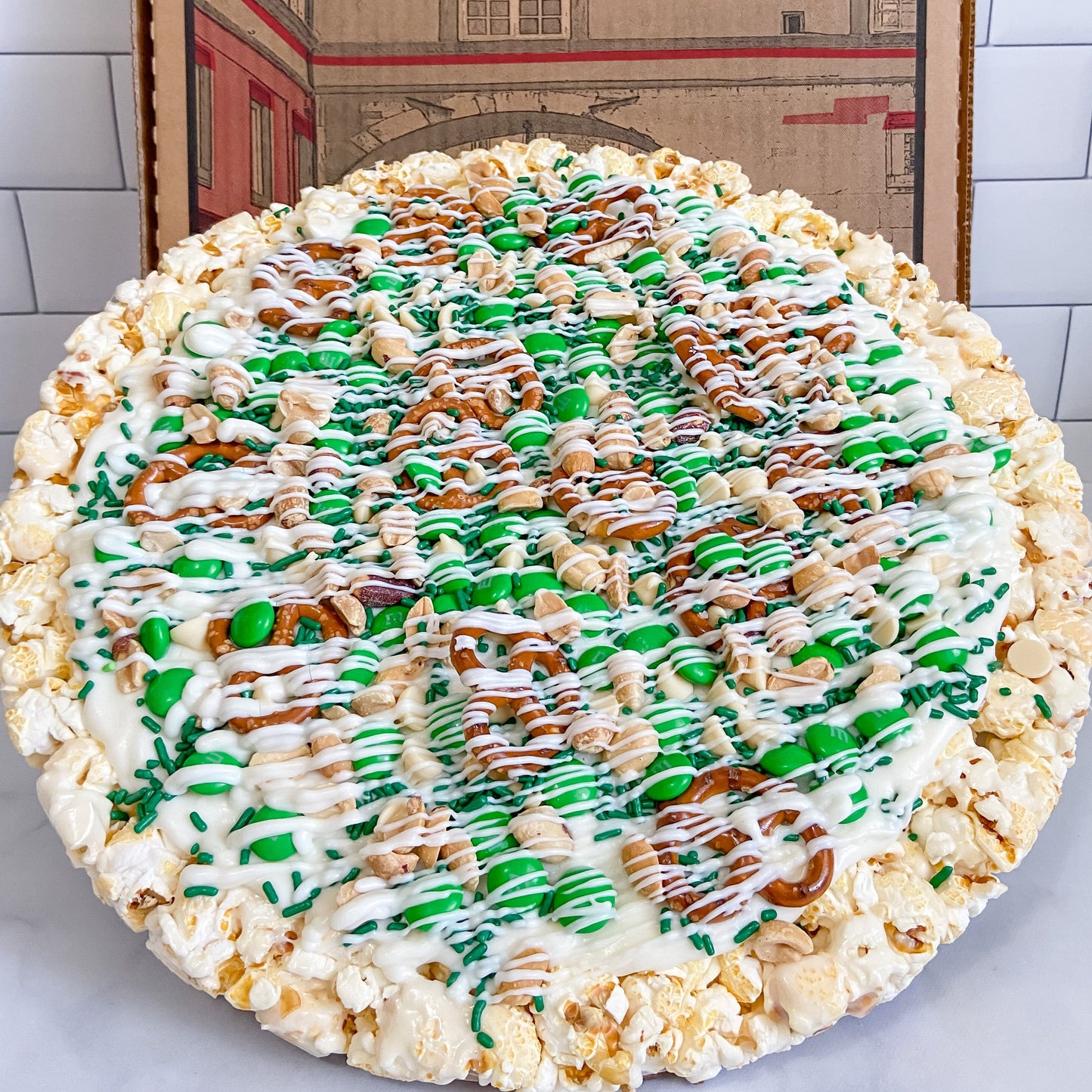 Lucky Gourmet Popcorn Pizza