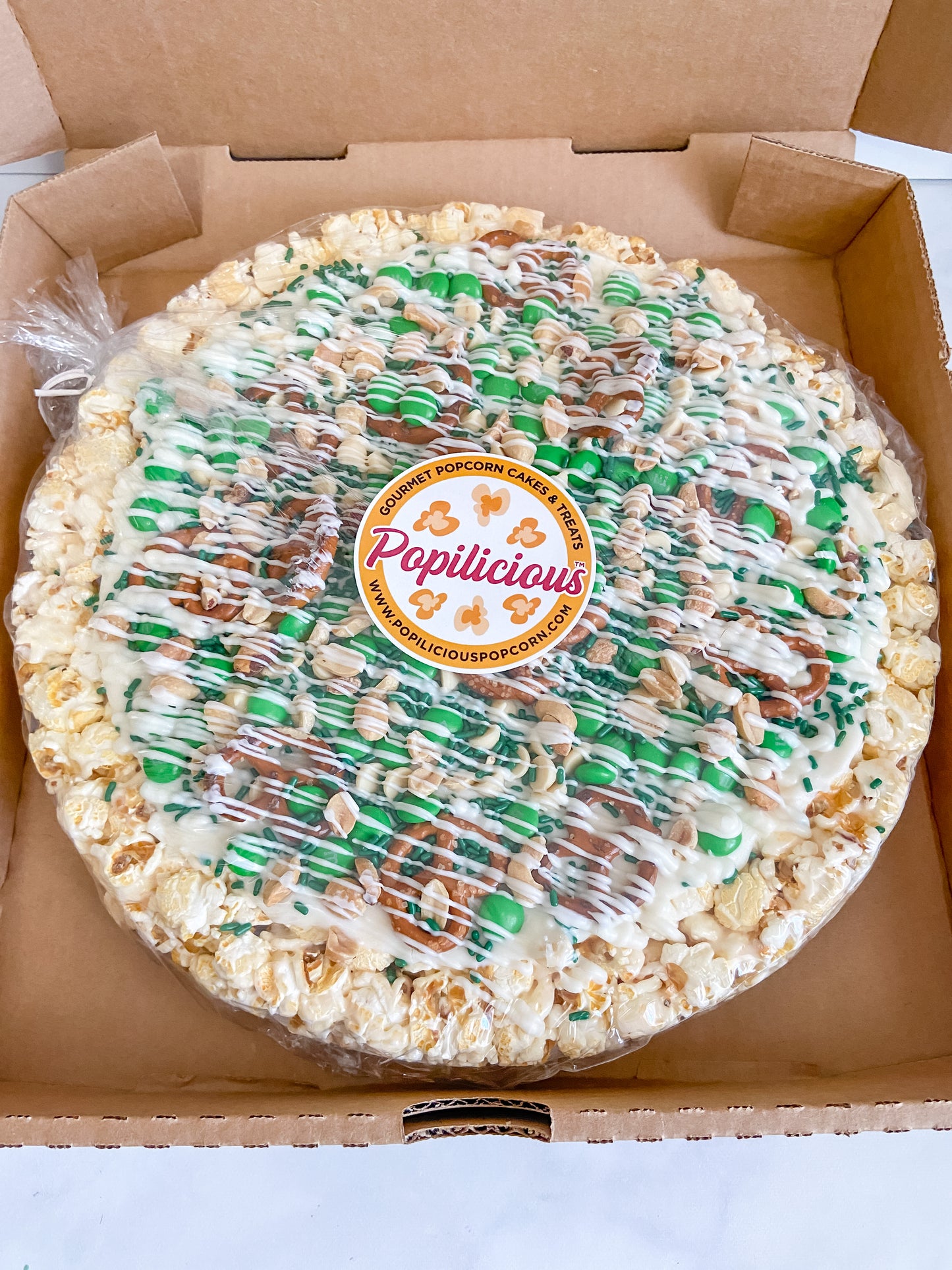 Lucky Gourmet Popcorn Pizza