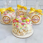 Springtime Celebration Mini Gourmet Popcorn Cakes