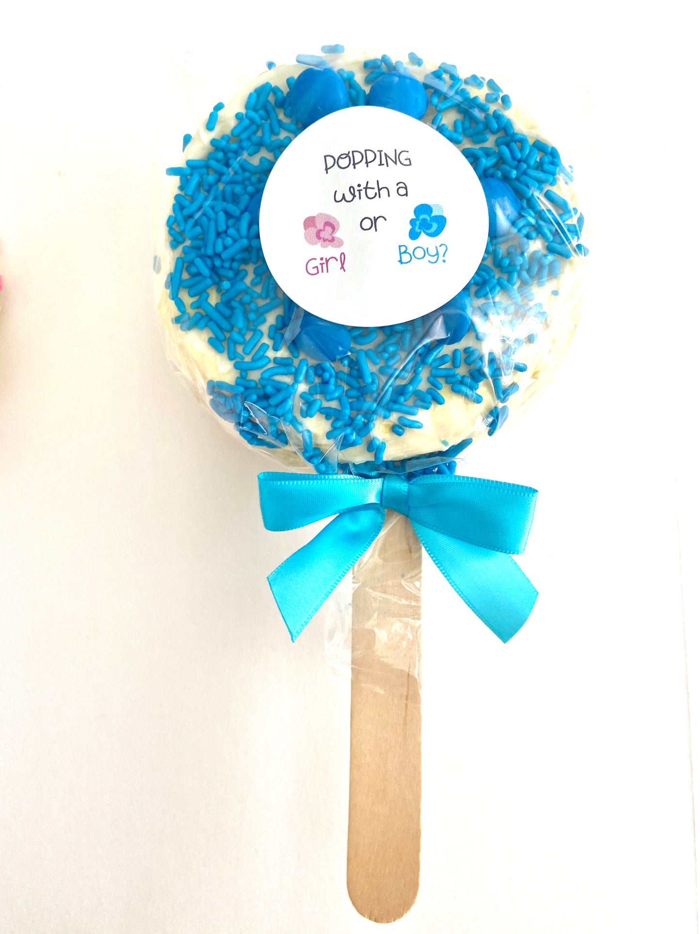 Gender Reveal Gourmet Popcorn Pops