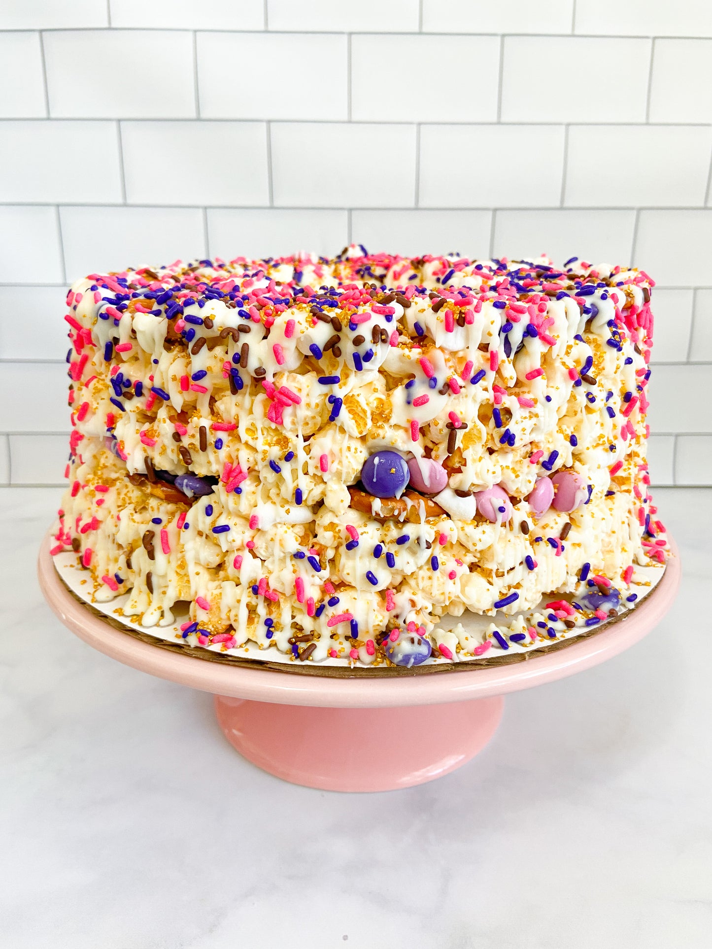 Unicorn Munch Gourmet Popcorn Cake