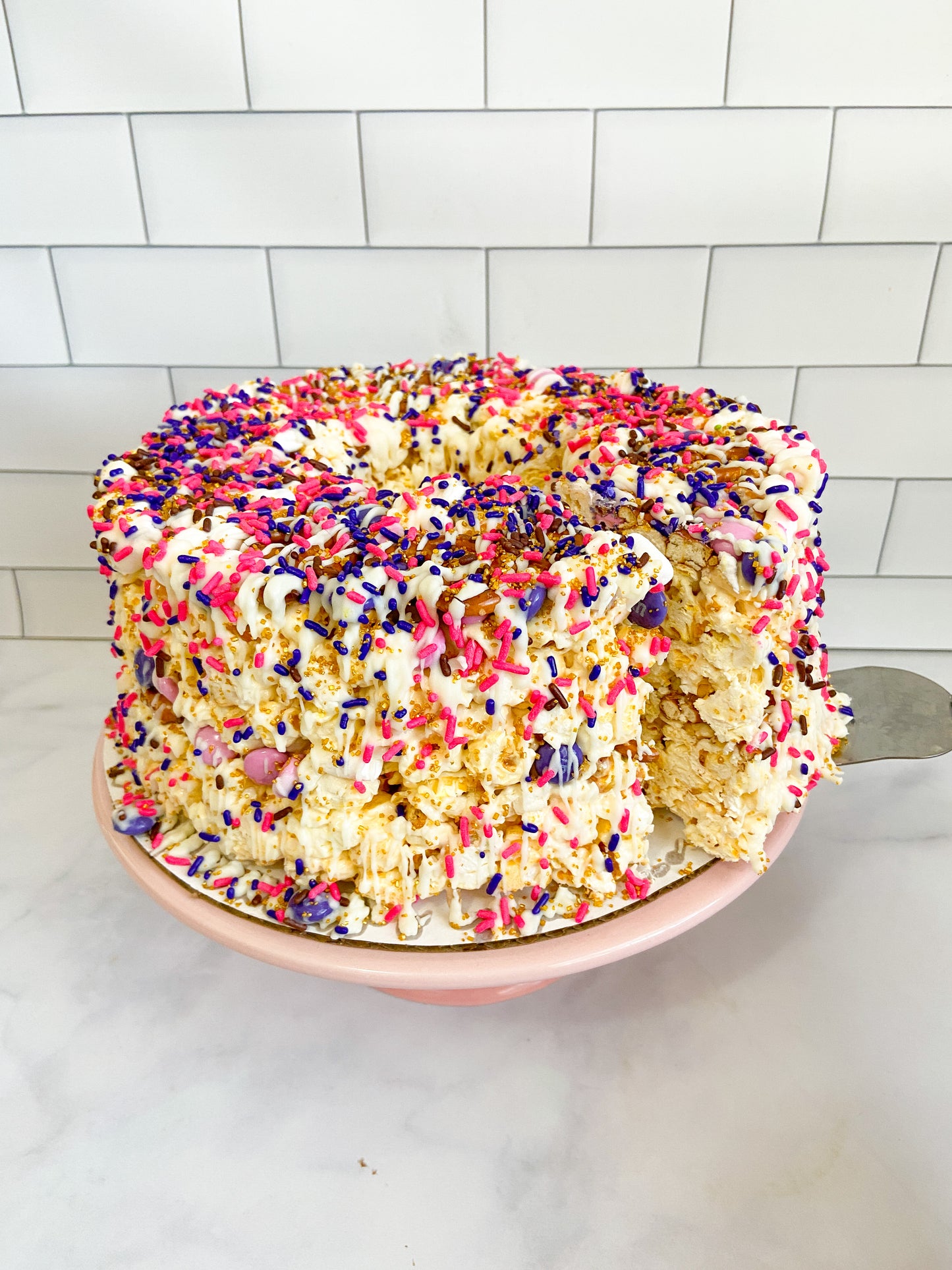 Unicorn Munch Gourmet Popcorn Cake