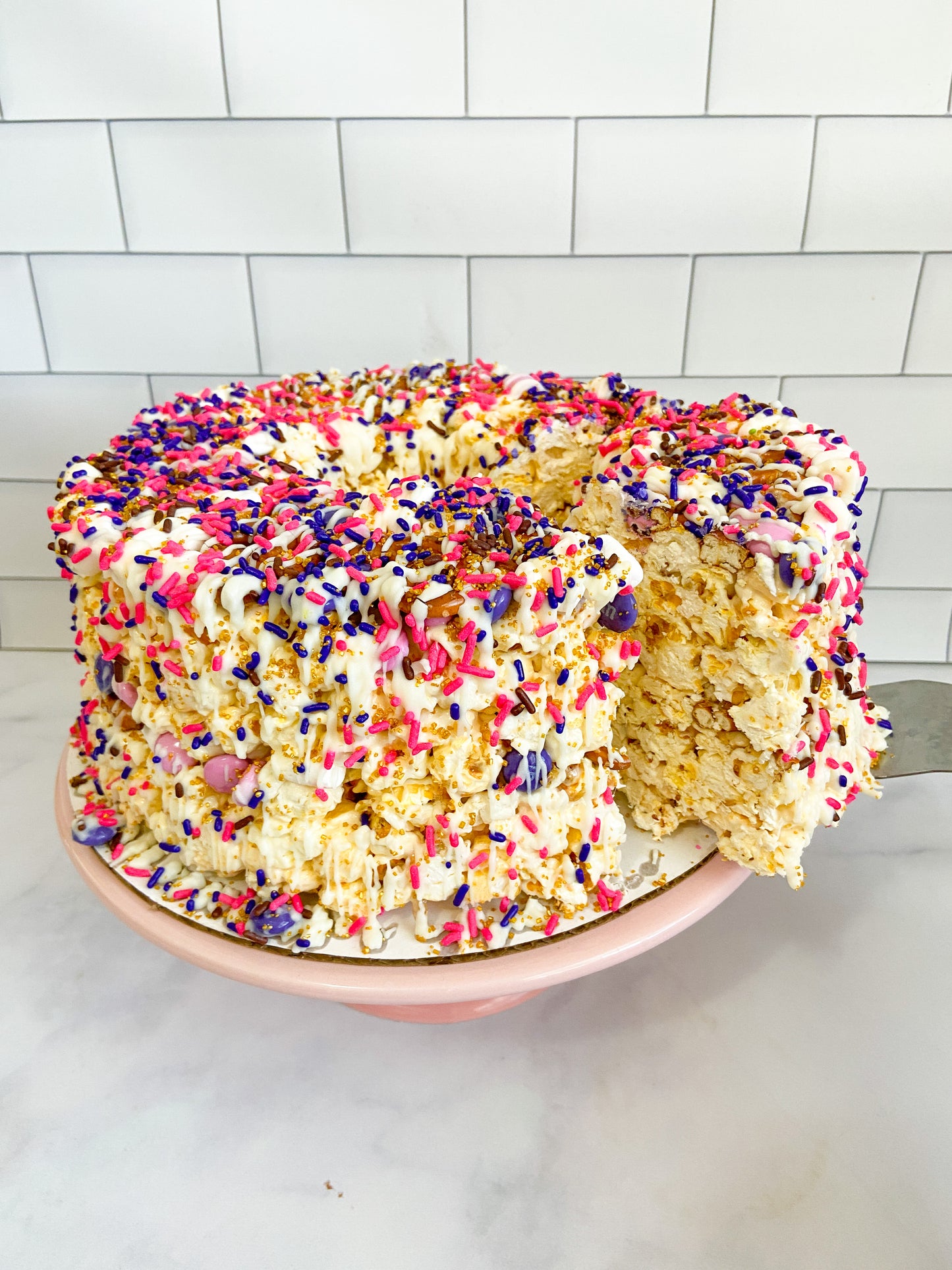 Unicorn Munch Gourmet Popcorn Cake