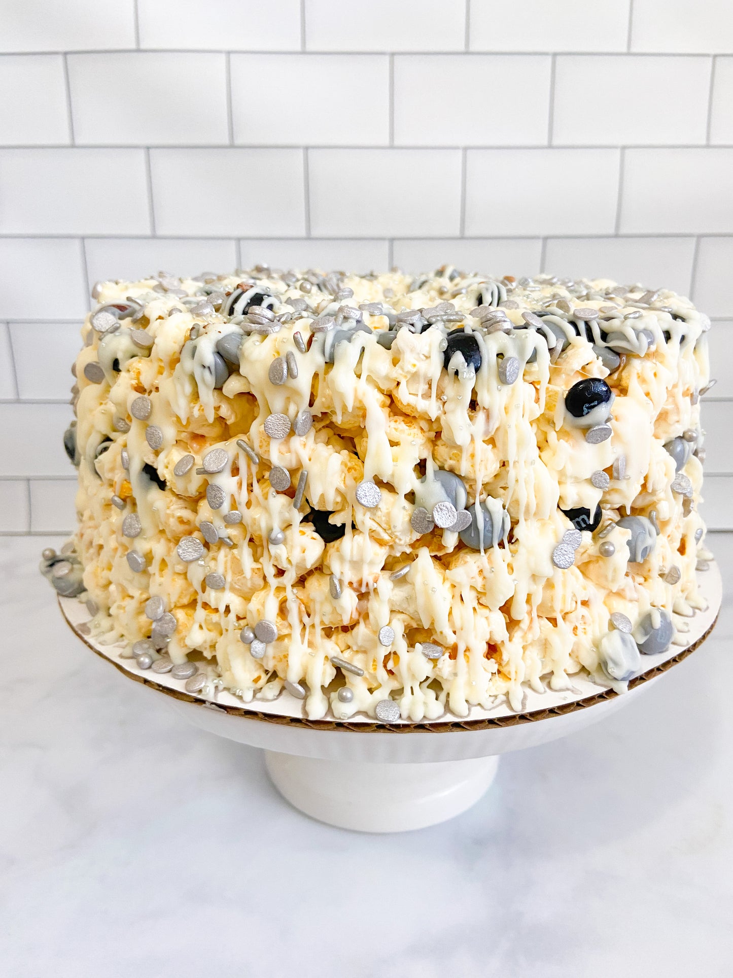 Graduation Gourmet Popcorn Cake