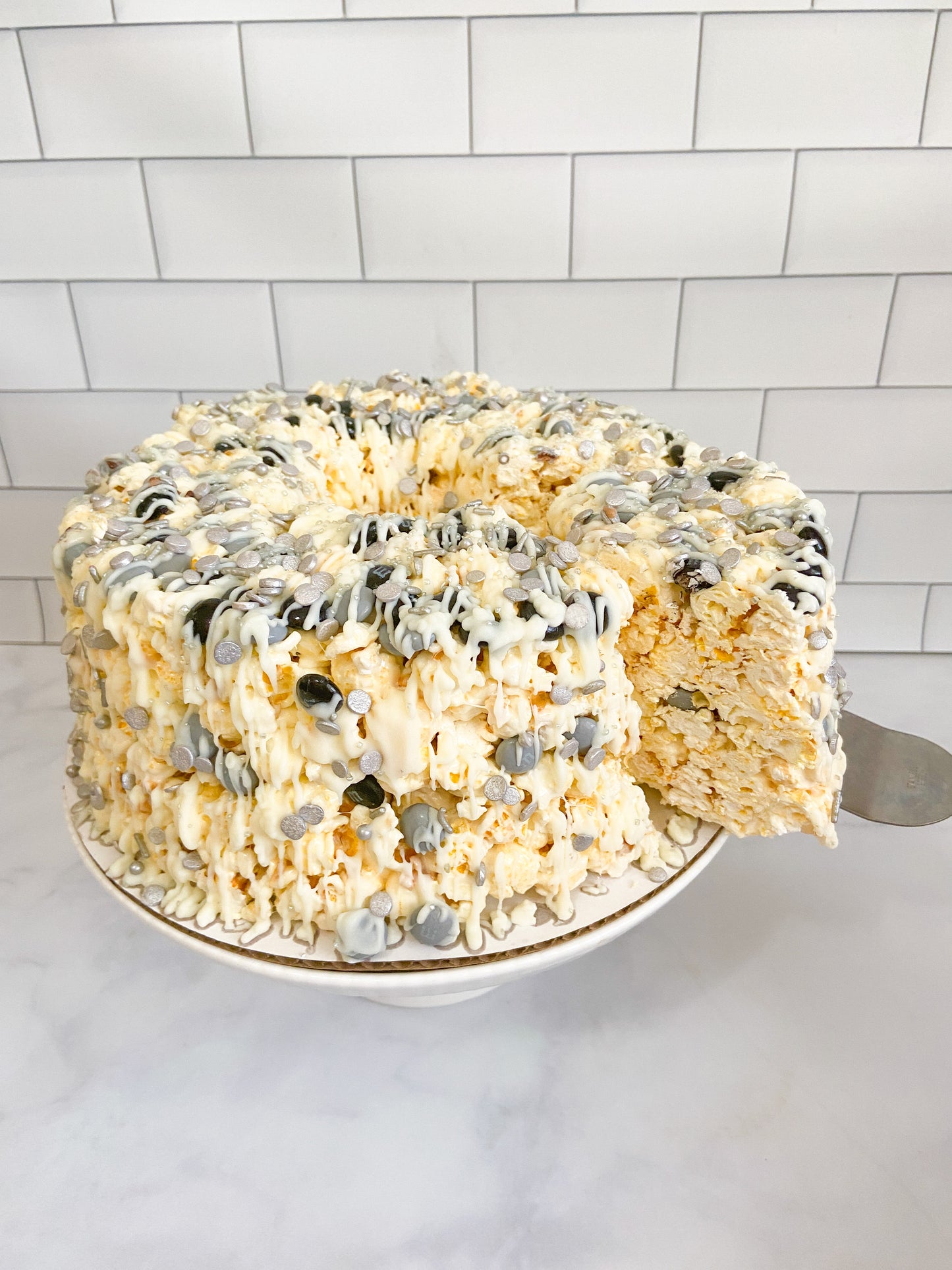 Graduation Gourmet Popcorn Cake