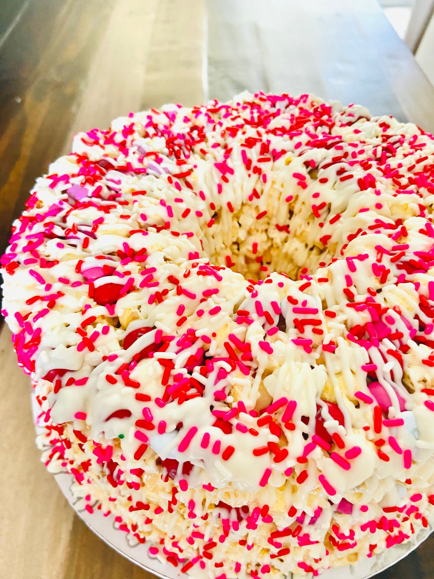 Love is Sweet Gourmet Popcorn Cake