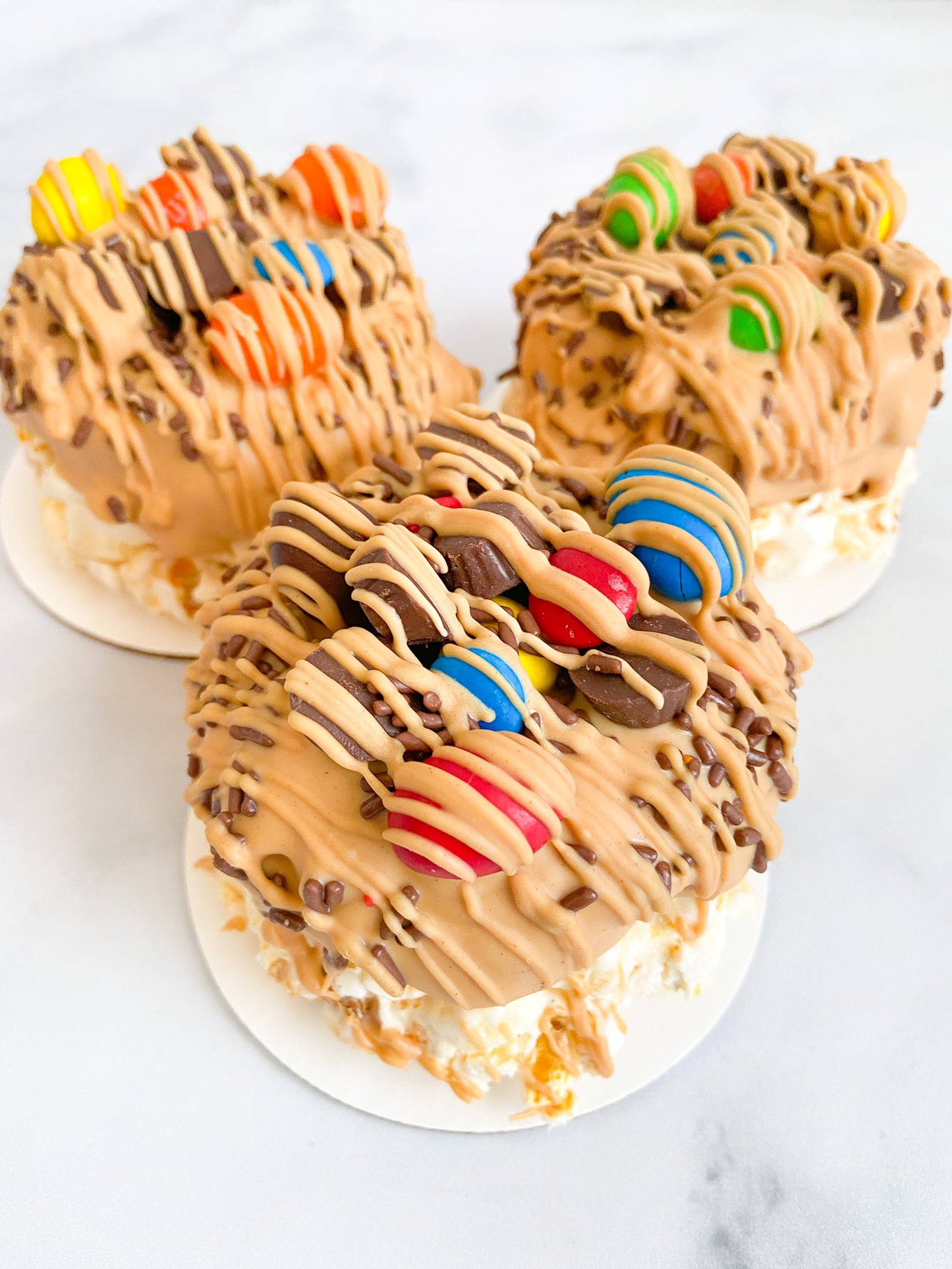 Peanut Butter Lover's Mini Gourmet Popcorn Cake