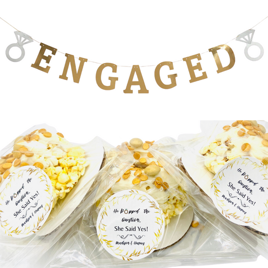 Happily Ever After Miniature Gourmet Popcorn Cakes